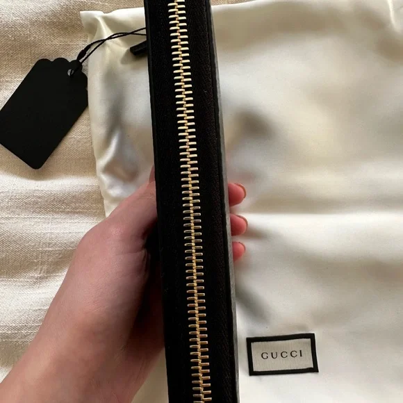 NEVER used before Gucci Marmont Leather zip around wallet - Picture 5 of 9